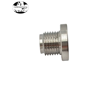 HHC-453 Customized CNC lathe processing Non-standard threaded joints Stainless steel through studs