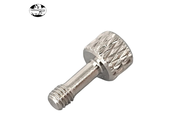 hhc 1115 lead brass nickel plated screws m3 screws threaded fasteners china